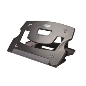Imagen del soporte base ajustable para ordenadores portátiles de 9 a 12 pulgadas de StarTech.com. Modelo ergonómico con SKU LTRISERP.