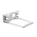 Soporte para portátil StarTech.com elevador y ergonómico de aluminio plateado, SKU LTSTND2IN1, adecuado como base elevadora o soporte vertical para escritorio de oficina.