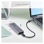 StarTech.com Caja Externa de Aluminio USB-C con velocidad de 10Gbps para NVMe M.2 o SSD M.2 SATA, sin necesidad de herramientas, compatible con NGFF PCIe/SATA, incluye cables USB Tipo C y USB-A, adecuada para tamaños 2230, 2242, 2260, 2280. SKU: M2-USB-C-NVME-SATA