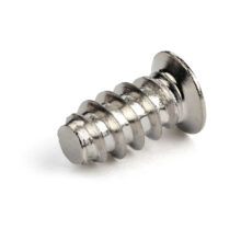 Pack de 50 tornillos M5 de 10mm de longitud, autorroscantes para carcasa o ventiladores de ordenador, Phillips, cabeza plana, acero chapado en zinc, SKU M5FANSCREW10