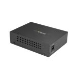 Convertidor de medio StarTech monomodo de 1000 Mbit/s en color negro, modelo MCMGBSCSM10 con longitud de onda de 1310 nm.