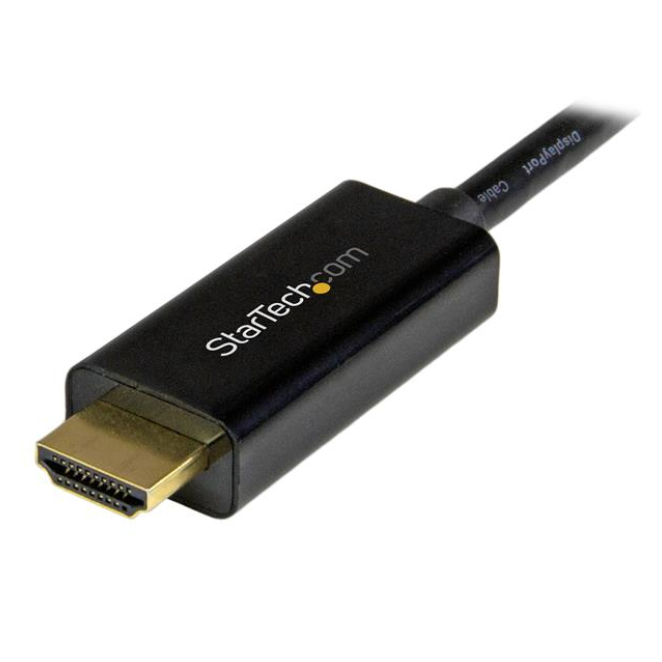 StarTech.com Cable Conversor Mini DisplayPort a HDMI de 1m - Color Negro - Ultra HD 4K 4 Cable StarTech Mini DisplayPort a HDMI negro