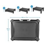 Soporte para monitor StarTech.com con cajón de almacenamiento y altura ajustable, SKU MONSTADJD