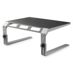 StarTech.com base para monitor, riser de acero y aluminio, soporte de altura ajustable. SKU MONSTND.
