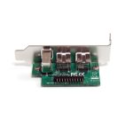 Adaptador StarTech.com Mini PCI Express PCIe FireWire con 2 puertos 1394b FW800 y 1 puerto 1394a FW400, SKU: MPEX1394B3