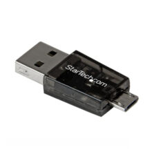 StarTech.com lector de tarjetas adaptador Micro SD a Micro USB OTG compatible con dispositivos Android, SKU: MSDREADU2OTG