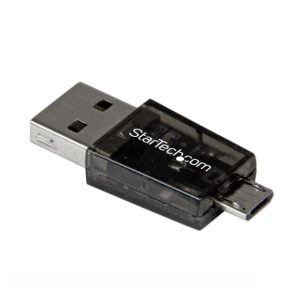 StarTech.com lector de tarjetas adaptador Micro SD a Micro USB OTG compatible con dispositivos Android, SKU: MSDREADU2OTG