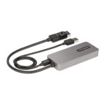 StarTech.com Hub MST de 3 Puertos - Multiplicador Divisor DisplayPort a HDMI 4K60Hz con Adaptador Gráfico DP 1.4, cable de 30cm y alimentación USB, SKU MST14DP123HD