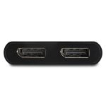 StarTech.com Hub MST de 2 Puertos DisplayPort 1.2, divisor splitter DP para 2 monitores 4K 30Hz, alimentado por USB, SKU MSTDP122DP