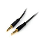 StarTech.com Cable de Audio Estéreo Delgado de 91cm con Conector Mini Jack de 3,5mm TRRS. SKU: MU3MMS