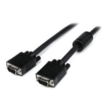 Imagen del cable coaxial de vídeo VGA StarTech.com de 7 metros, ideal para monitores de alta resolución, modelo 2x HD15 Macho, SKU MXTMMHQ7M