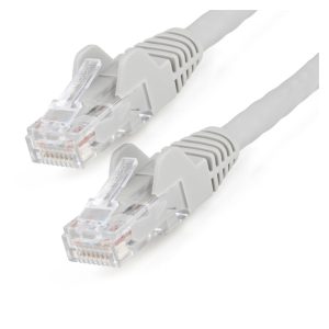 Cable Ethernet CAT6 de 3m StarTech.com, LSZH, 10 Gigabits, 650MHz, PoE 100W, UTP, Snagless, Alivio de Tensión, Gris, SKU N6LPATCH3MGR