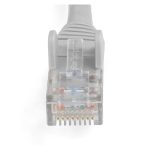 StarTech.com Cable Ethernet CAT6 de 5 metros, LSZH, para redes de 10 Gigabits, 650MHz, PoE de 100W, UTP sin enganches y con alivio de tensión. SKU: N6LPATCH5MGR
