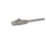 Cable de red Gigabit Cat6 Ethernet RJ45 sin enganche de 3 metros en color gris, marca StarTech.com, SKU N6PATC3MGR