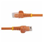 StarTech.com cable de red Ethernet Cat6 Snagless de 3 metros en color naranja, cable patch RJ45 UTP, SKU N6PATC3MOR