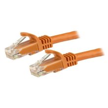 StarTech.com cable de red Ethernet Cat6 sin enganche, 5 metros, naranja. SKU: N6PATC5MOR