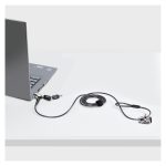 StarTech.com NANOK-LAPTOP-LOCK, cable antirrobo en Negro y Plata de 2 metros, SKU NANOK-LAPTOP-LOCK