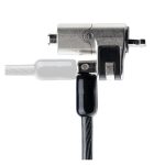 StarTech.com NANOK-LAPTOP-LOCK, cable antirrobo en Negro y Plata de 2 metros, SKU NANOK-LAPTOP-LOCK
