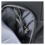 Cable antirrobo de 2 metros en colores negro y plata, modelo StarTech.com NBLWK-LAPTOP-LOCK, diseñado para la seguridad de portátiles.