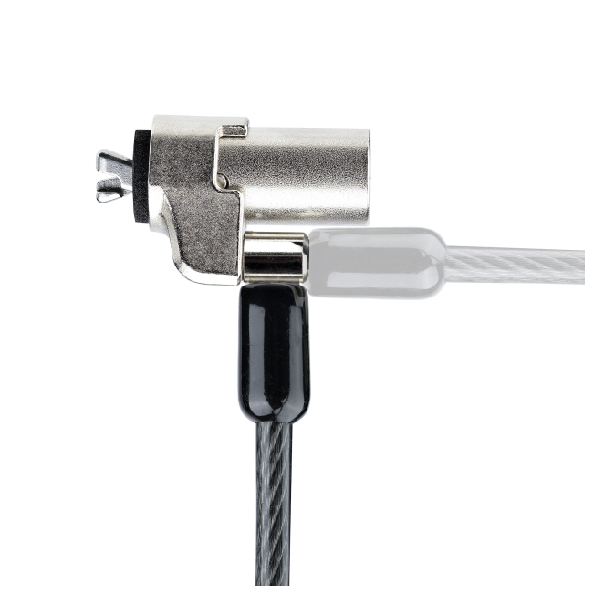 StarTech.com NBLWK-LAPTOP-LOCK cable antirrobo Negro, Plata 2 m 3 StarTech.com NBLWK-LAPTOP-LOCK en uso