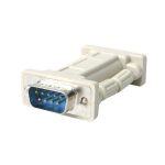 Adaptador de género para cable DB9 de StarTech.com en color gris, SKU NM9MF