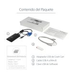 Adaptador Crash Cart USB de StarTech.com con transferencia de archivos y captura de vídeo, SKU NOTECONS02