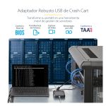StarTech.com consola KVM con carcasa resistente, conexión de ordenador portátil a servidor, modelo NOTECONS02X.