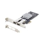 StarTech.com tarjeta PCIe de red de fibra óptica y cobre con 2 puertos Ethernet 1Gb SFP y chipset Intel I350-AM2, SKU P021GI-NETWORK-CARD