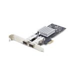 StarTech.com tarjeta PCIe de red de fibra óptica y cobre con 2 puertos Ethernet 1Gb SFP y chipset Intel I350-AM2, SKU P021GI-NETWORK-CARD