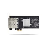 StarTech.com Tarjeta PCIe 2.1x2 con 4 puertos Ethernet 1Gb SFP, compatible con Windows y Linux, SKU P041GI-NETWORK-CARD