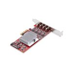 Imagen de la tarjeta PCIe USB-C StarTech.com de 4 puertos, tipo C, USB 3.2 10Gb, SKU P10Q4C-USB-CARD