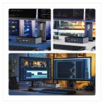 Imagen del StarTech.com Switch KVM de 2 Puertos con soporte para 4K60Hz, HDCP 1.4 y Hub USB 3.0. SKU: P2AD122-KVM-SWITCH