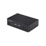 Imagen del StarTech.com Switch KVM de 2 Puertos con soporte para 4K60Hz, HDCP 1.4 y Hub USB 3.0. SKU: P2AD122-KVM-SWITCH