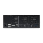 Switch KVM StarTech.com DisplayPort 1.4 de 2 puertos para 2 monitores, resolución de hasta 8K 60Hz o 4K 144Hz, con Hub USB de 2 puertos (10Gbps), SKU: P2CDD143-KVM-SWITCH