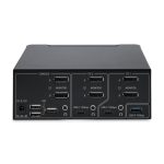 Switch KVM StarTech.com DisplayPort 1.4 de 2 puertos para 2 monitores, resolución de hasta 8K 60Hz o 4K 144Hz, con Hub USB de 2 puertos (10Gbps), SKU: P2CDD143-KVM-SWITCH