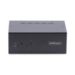 El Switch KVM de 2 Puertos DisplayPort StarTech.com soporta 4K a 60Hz, cuenta con hub ladrón con 2 puertos USB 5Gb y 2x USB 2.0, teclas de acceso y botones selectores. SKU: P2DD46A2-KVM-SWITCH