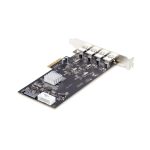 StarTech.com Tarjeta PCI Express con 4 Puertos USB-A, USB 3.2 de 5Gbps, 4 Controladores Independientes, SKU P5Q4A-USB-CARD. Compatible con Windows, macOS y Linux.