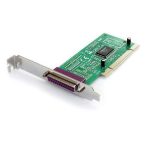 StarTech.com Adaptador Tarjeta PCI Paralelo de 1 Puerto DB25 IEEE1284, compatible SPP, EPP, ECP y BPP, SKU PCI1PECP