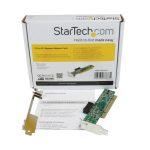 Tarjeta Adaptadora PCI a PCI Express de StarTech.com, modelo PCI1PEX1, diseñada para alta velocidad y compatibilidad con diversas interfaces