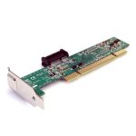 Tarjeta Adaptadora PCI a PCI Express de StarTech.com, modelo PCI1PEX1, diseñada para alta velocidad y compatibilidad con diversas interfaces