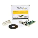 StarTech.com Tarjeta Adaptadora PCI de 2 Puertos Serie RS422/485 DB9 UART 161050 5V o 3.3V, SKU PCI2S4851050
