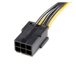 StarTech.com Cable adaptador de alimentación PCI Express de 6 pines a 8 pines, SKU PCIEX68ADAP