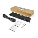 StarTech.com PDU de 8 Puertos C13 para Montaje en Rack - 16 Amperios y Cable de 3m NEMA5-20P - PDU08C13H