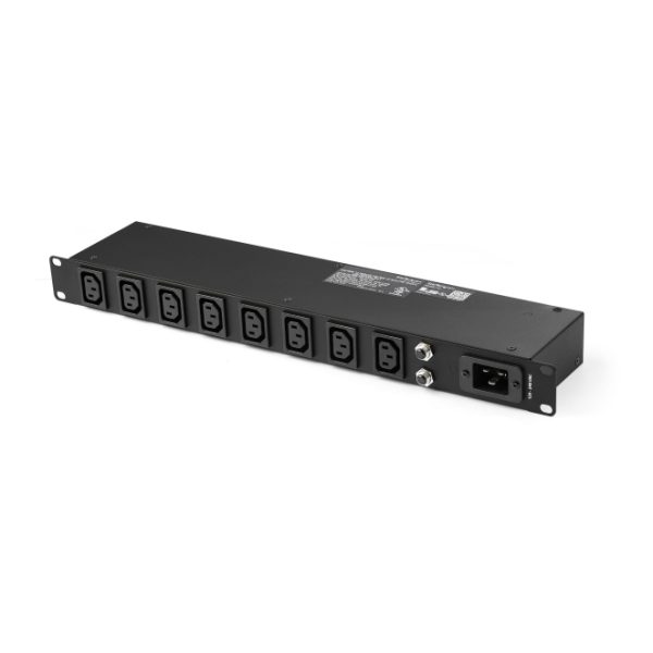 StarTech.com PDU de 8 Puertos C13 para Montaje en Rack - 16 Amperios y Cable de 3m NEMA5-20P - PDU08C13H