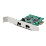 StarTech.com Tarjeta PCI Express FireWire de 2 Puertos con Adaptador PCIe FireWire 1394a SKU PEX1394A2V2