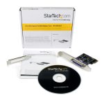 Imagen de la StarTech.com PEX1P2, una tarjeta y adaptador de interfaz interno paralelo con características avanzadas de conectividad. SKU PEX1P2.