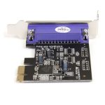 StarTech.com Adaptador Tarjeta PCI-Express Perfil Bajo de 1 Puerto DB25 IEEE1284 - SPP EPP ECP, SKU: PEX1PLP