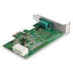 StarTech.com tarjeta controladora serial PCI Express con 1 puerto RS232, chipset UART16950, compatible con Windows y Linux, SKU PEX1S953LP