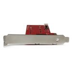 StarTech.com tarjeta controladora M.2 PCI Express para dos SSD, SKU PEX2M2