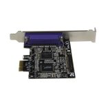 StarTech.com Adaptador Tarjeta PCI-Express PCIe Paralelo de 2 Puertos DB25 IEEE1284 con compatibilidad SPP, EPP, ECP y Bracket de perfil bajo, SKU PEX2PECP2